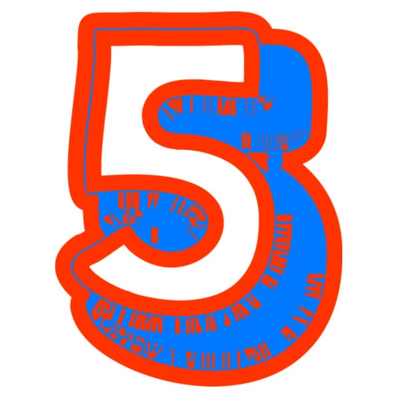 5. 5 ANS. 5e ANNIVERSAIRE. ANNIVERSAIRE 5 ANS. 5