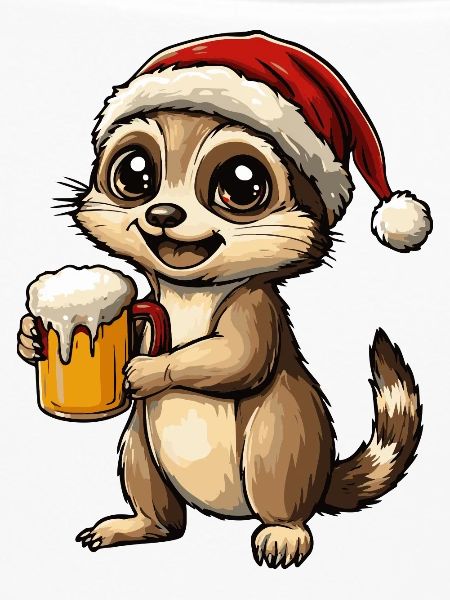 Erdmännchen Bier Xmas Weihnachten