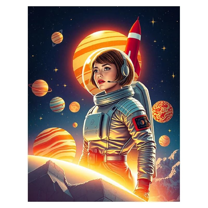 Astronaute dans l’espace
