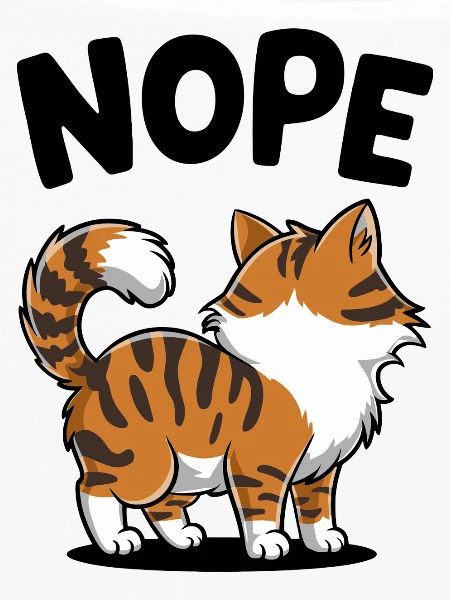 Nö: Freche Katze