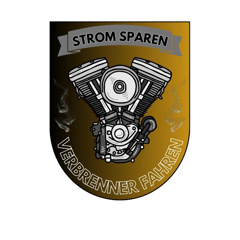 SAVE ELECTRICITY Drive combustion engine