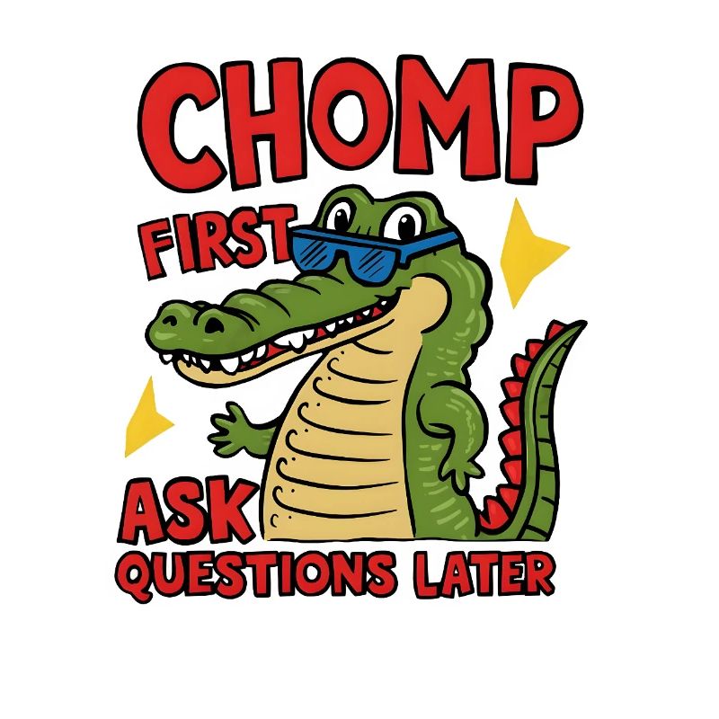 Chomp First, Ask Questions Later