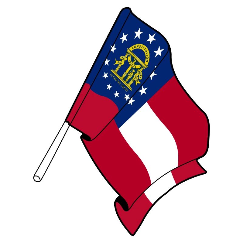 Flagge Georgien