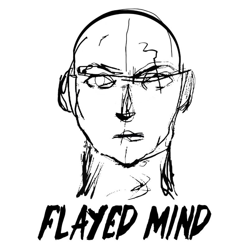 Flayed Mind schwarz
