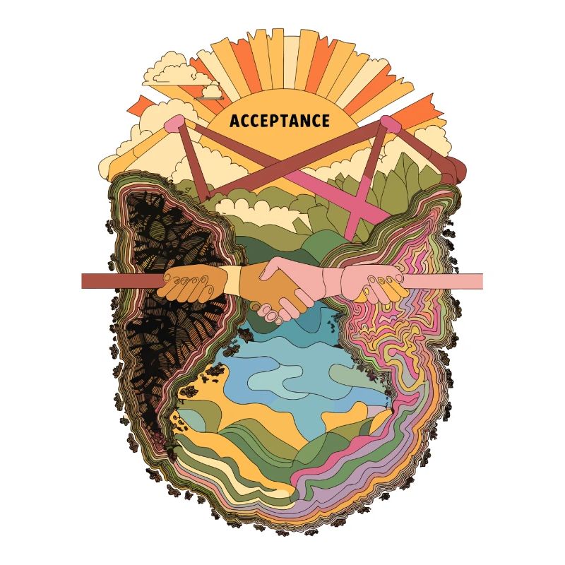 Acceptance and Unity - Embracing Diversity Artwork