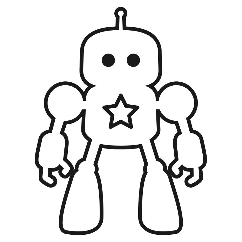 Roboter – Künstliche Intelligenz Sci-Fi Design