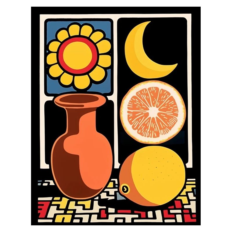 Sunflower Citrus Moon