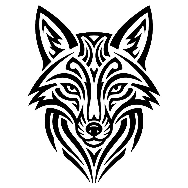 Schlauer Fuchs – stylisches Tier Design