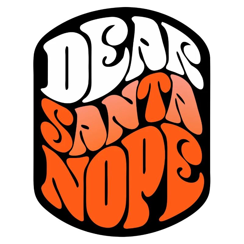 Santa Nope Psychedelic Glow