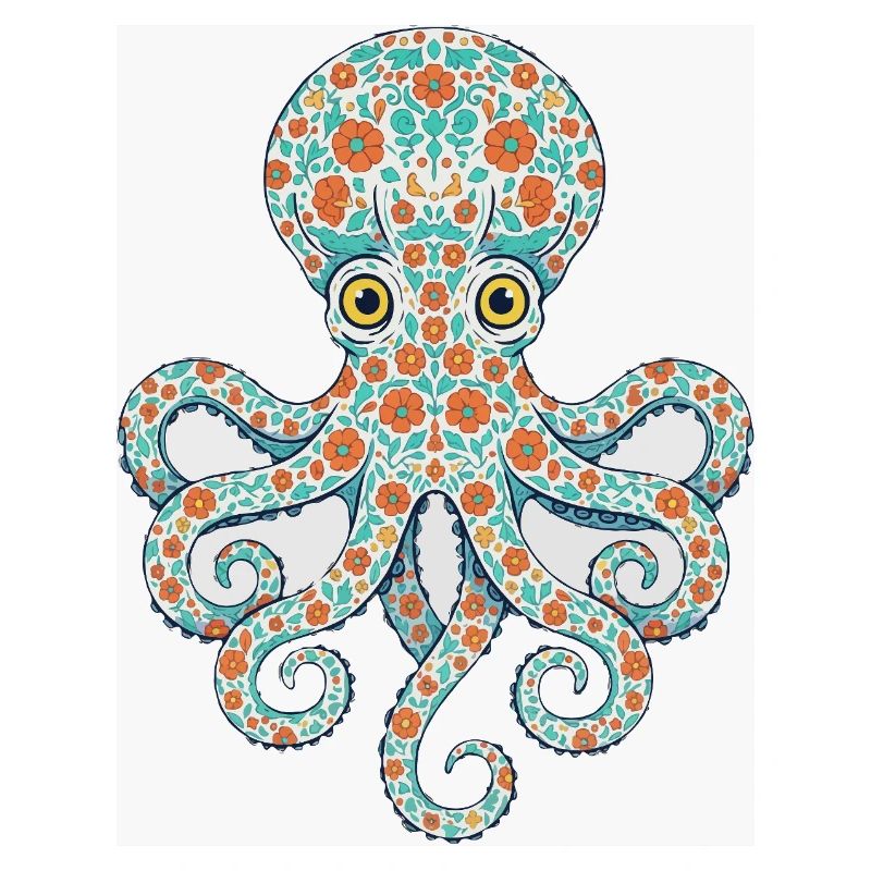 Flower-Octopus