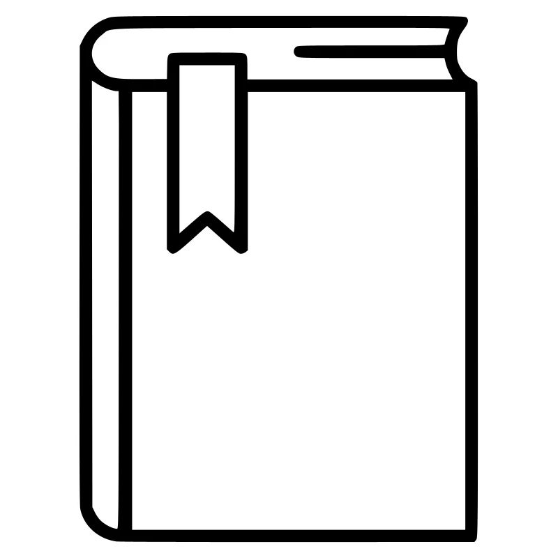 Buch Notizbuch Lesezeichen Icon