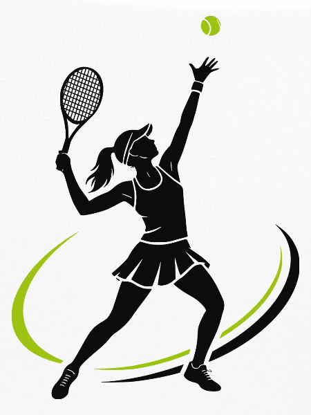 Tennis Mädchen
