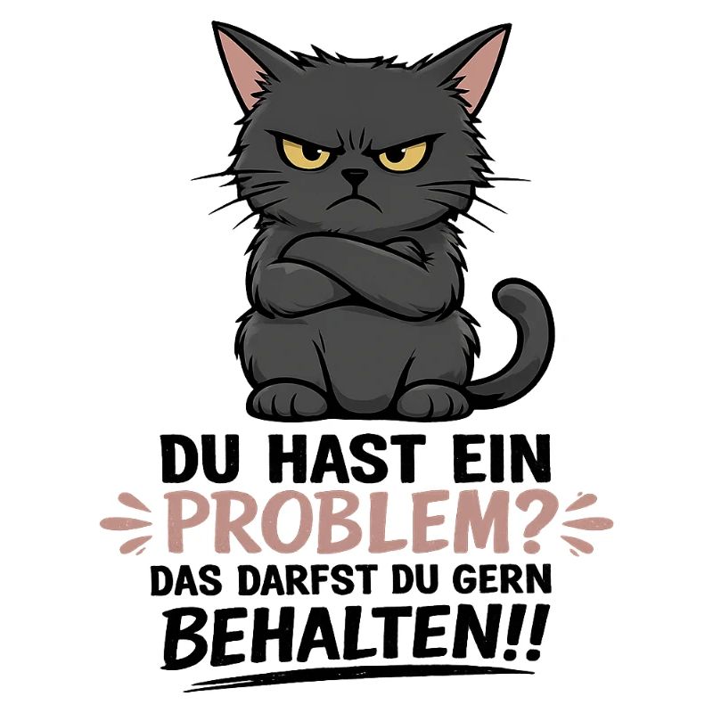 Du hast ein Problem, das darfst du behalten
