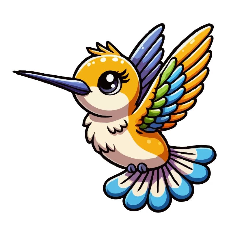 Bébé colibri