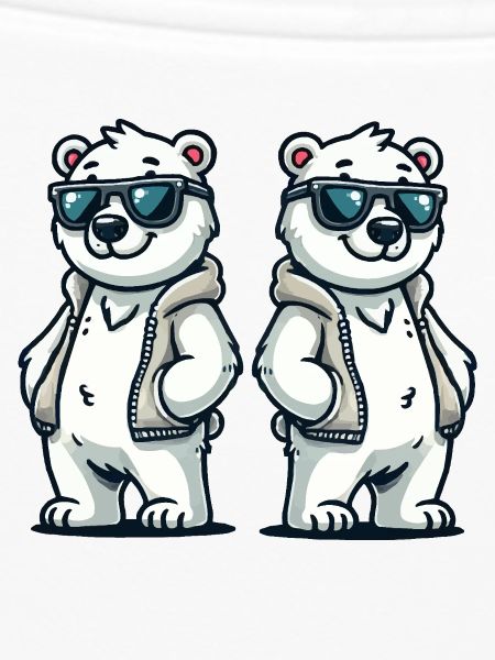 Eisbär Comic