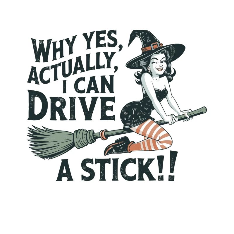 Why yes, actually I can drive a broom