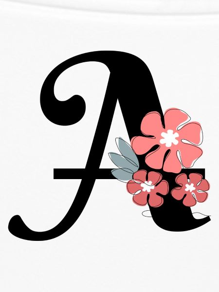 Minimalistischer Blumenbrief