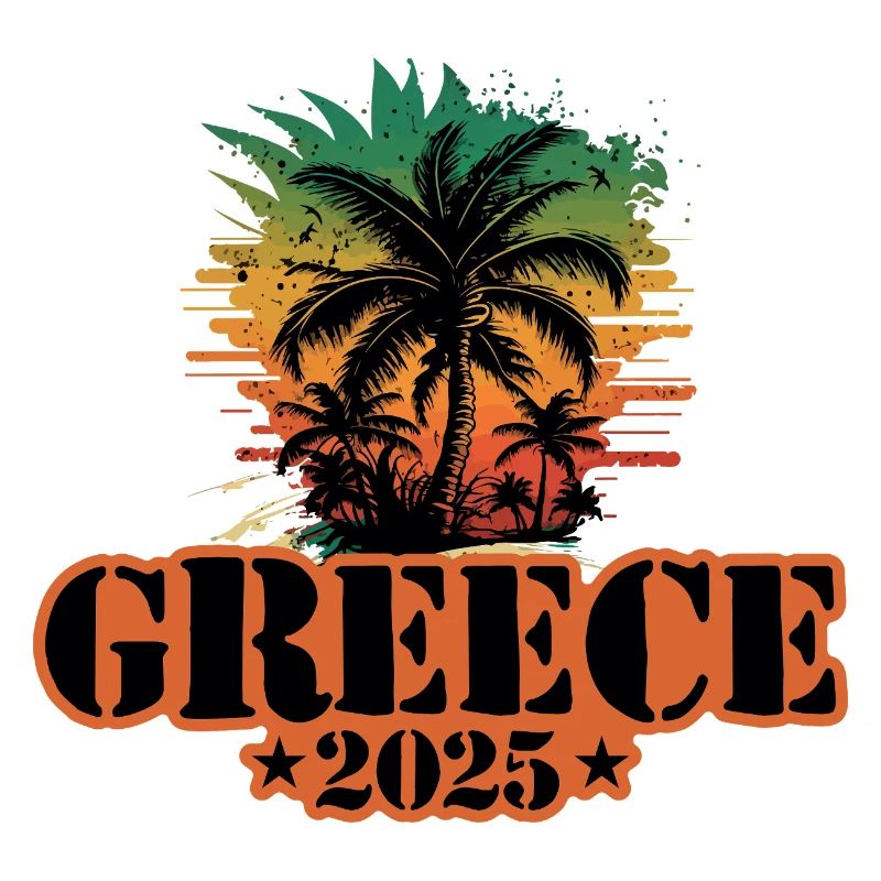 Greece 2025 Palm Trees