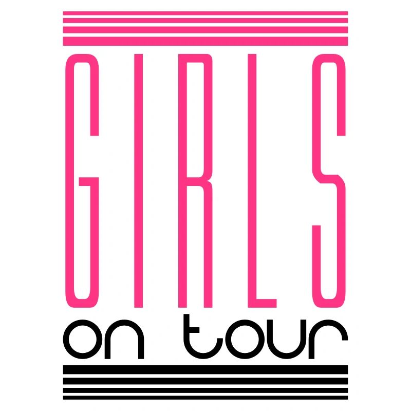 en tournée sur le week-end de week-end de conception de route filles