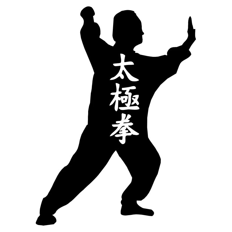 Schattenfigur Taichi