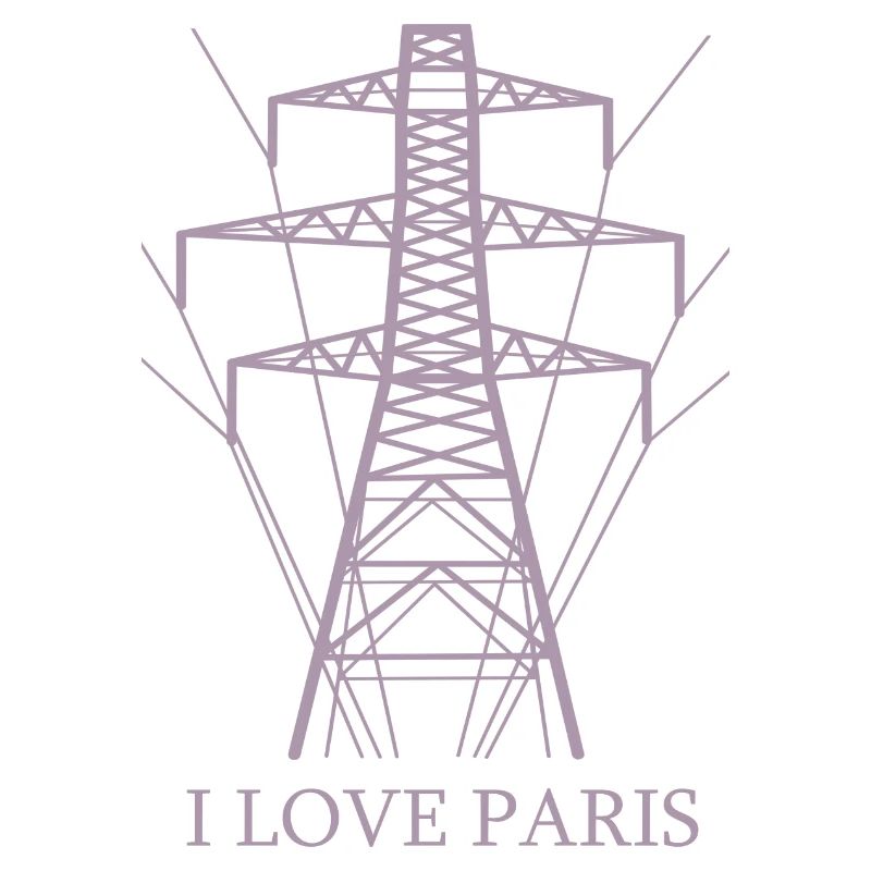 Ironic I love Paris Eiffel Tower as a power pole