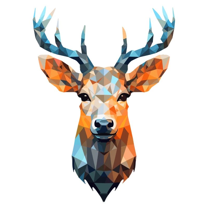 Deer Roe Deer Polygon Roe Deer Deer