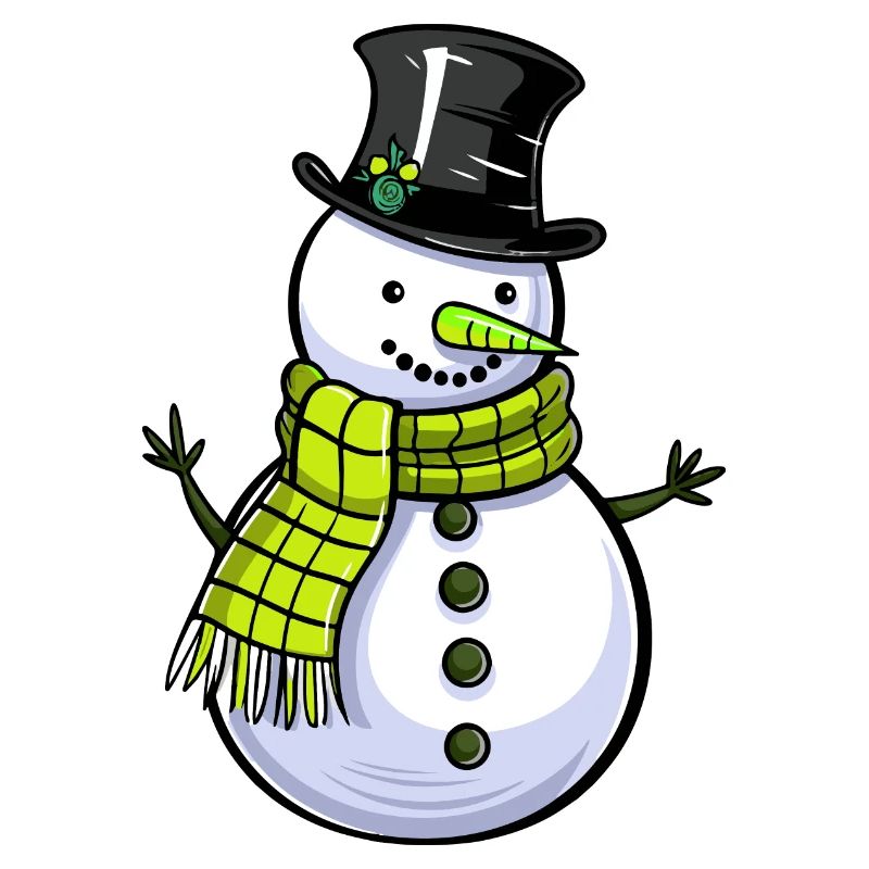 Snowman Winter Snow