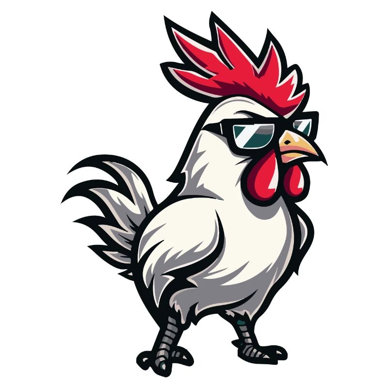 Rooster Comic Cool