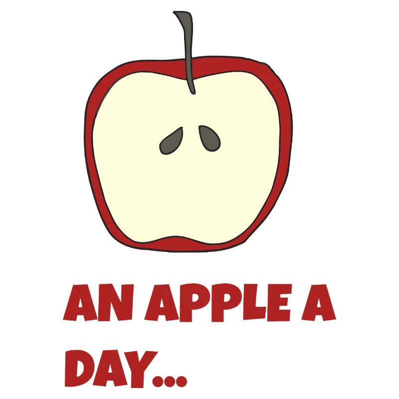 an apple