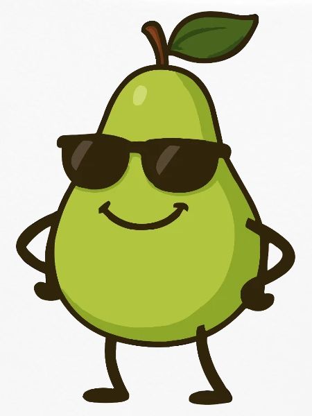 Pear Comic Cool