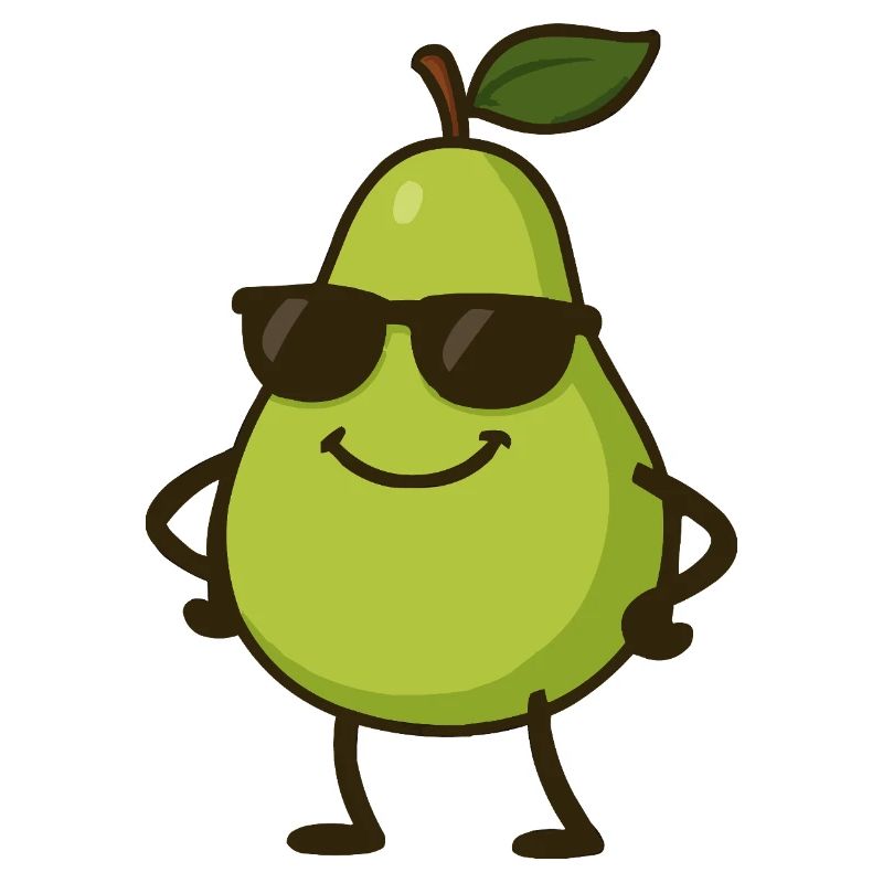 Pear Comic Cool