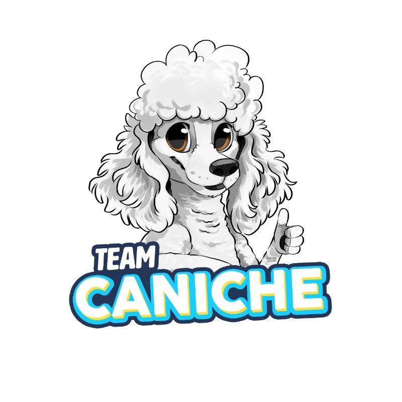 TEAM Caniche - Blanc