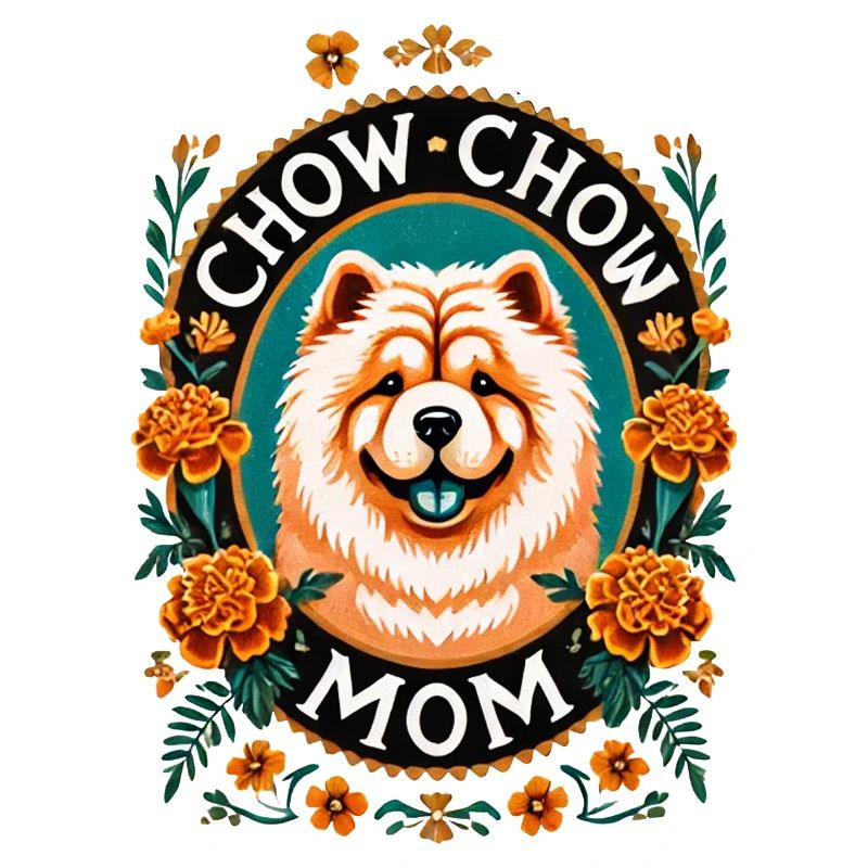 Chow Chow Mama Kreis Design