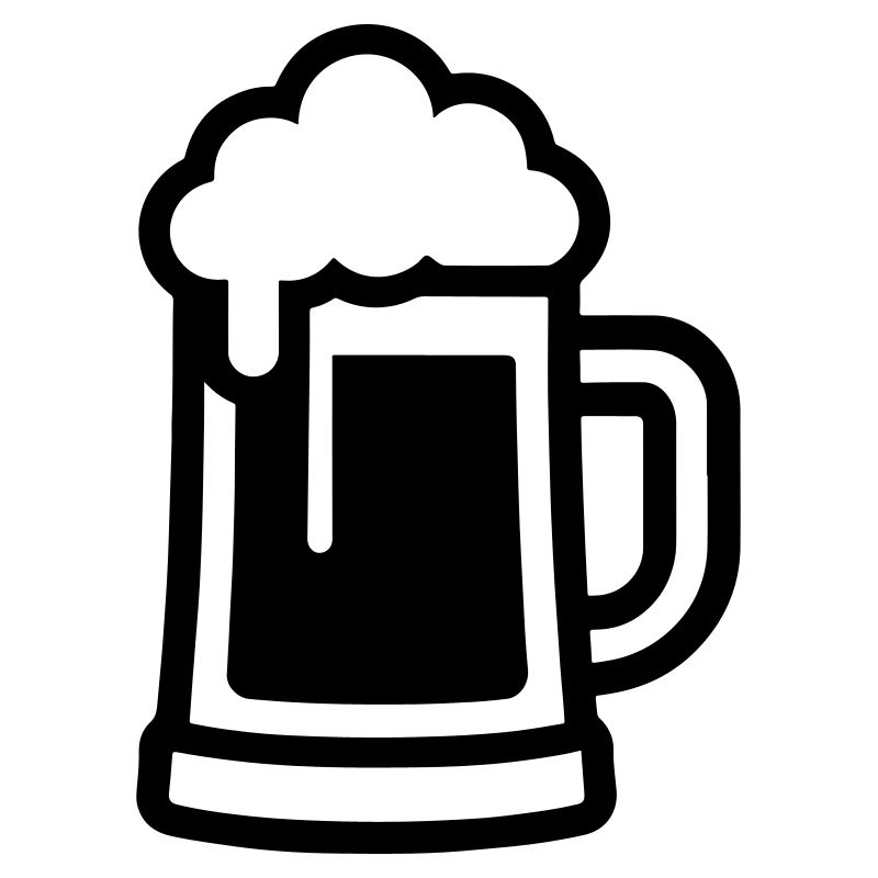 Bierglas Symbol Bier