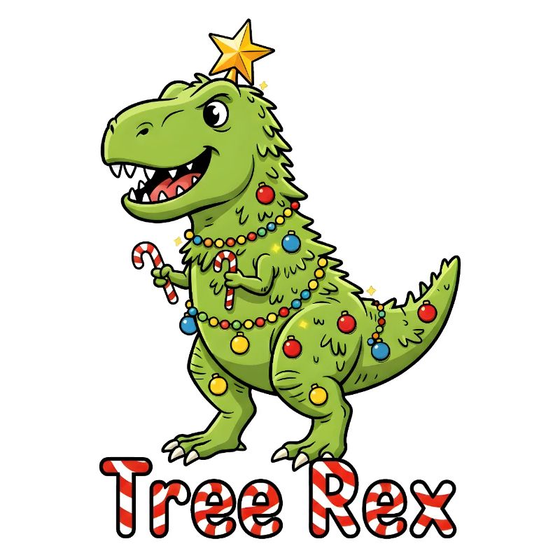 Tendance de Noël Tree Rex