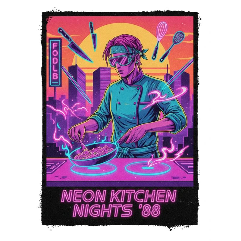 Retro Wave Kitchen