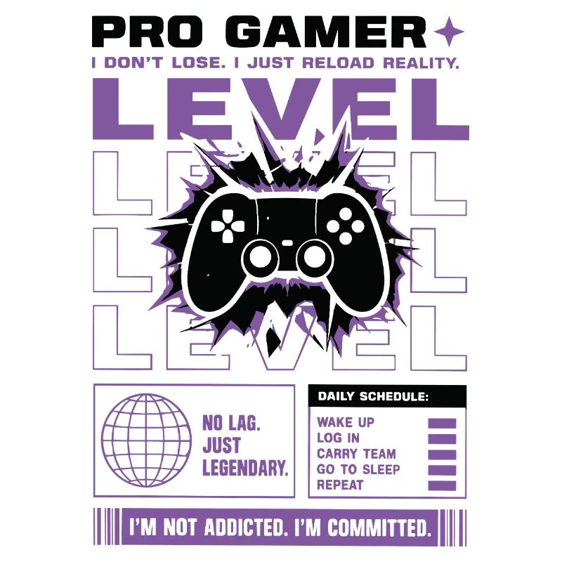 Pro Gamer Level Up Controller Design