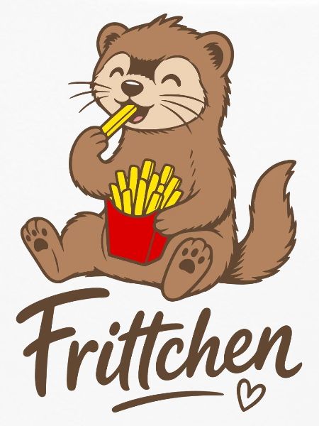 Frittchen Frettchen Pommes Frites Fritten