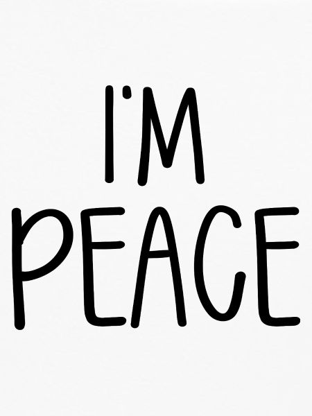 I'm Peace Partnerlook
