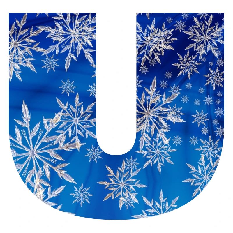 blå vinter u