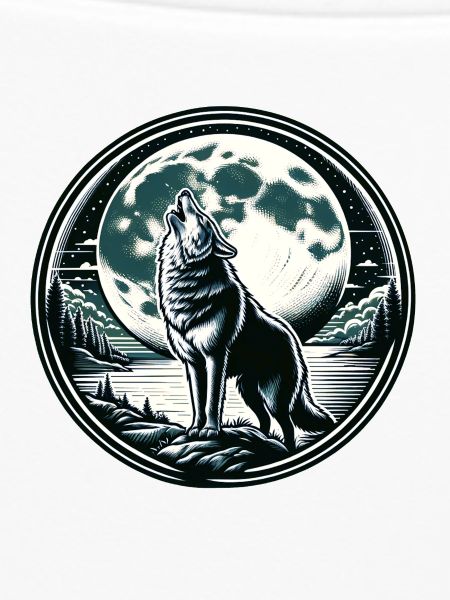 Wolf Mond Werwolf Heulen