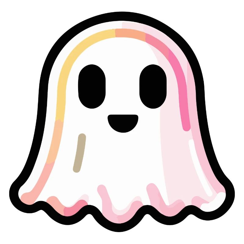Ghost Halloween Funny Cute