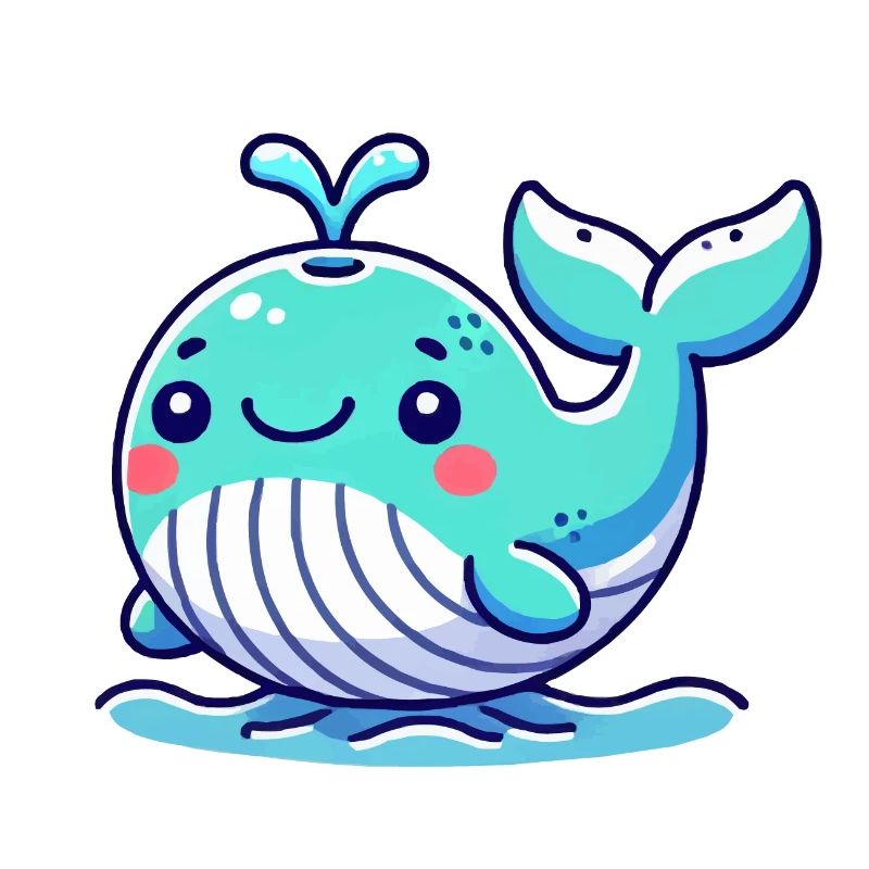 bande dessinée de baleine