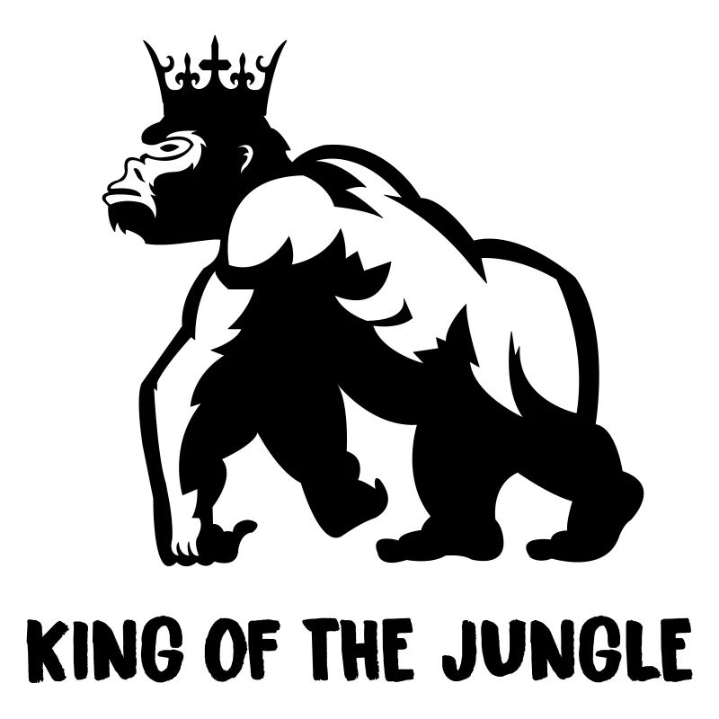 Gorille Roi de la Jungle
