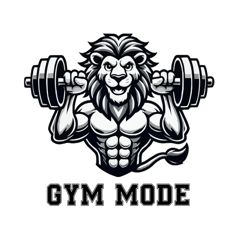 löwe bodybuilder tier