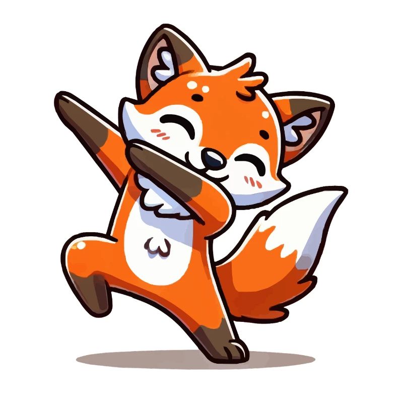 fuchs tier dabbing