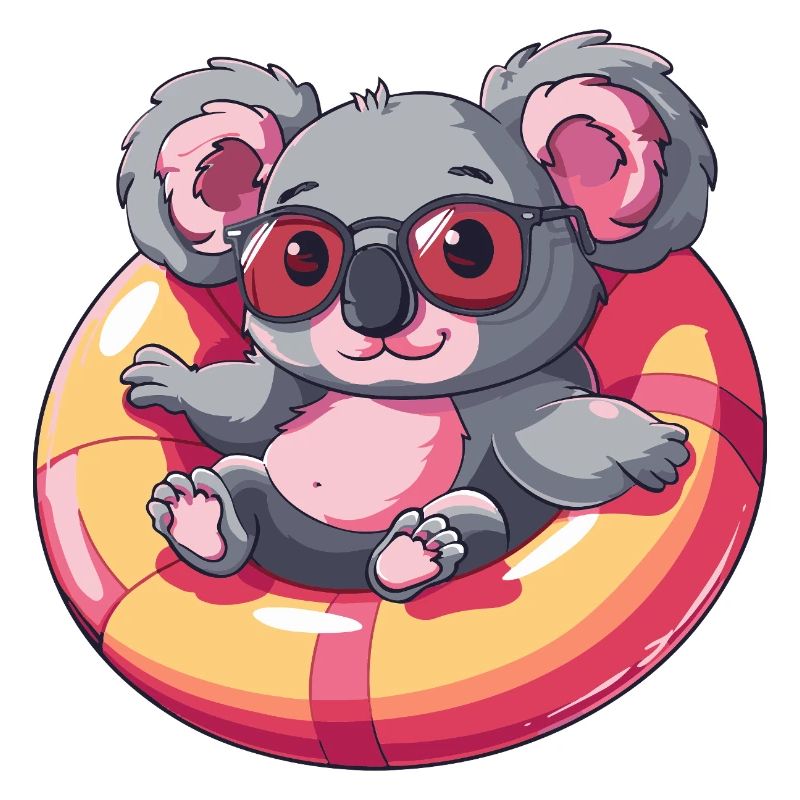Koala Bande dessinée Cool