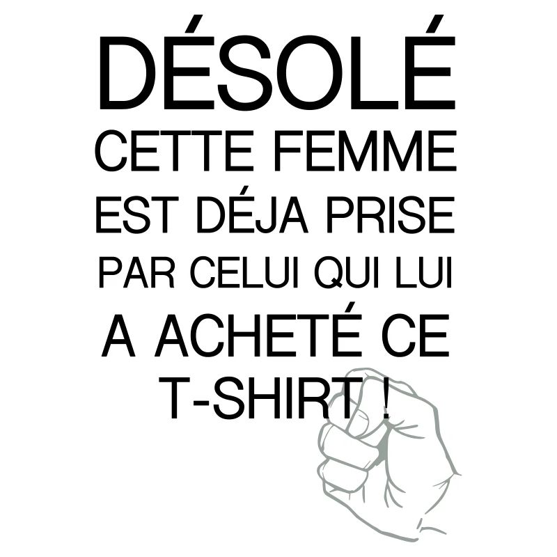 desole femme prise