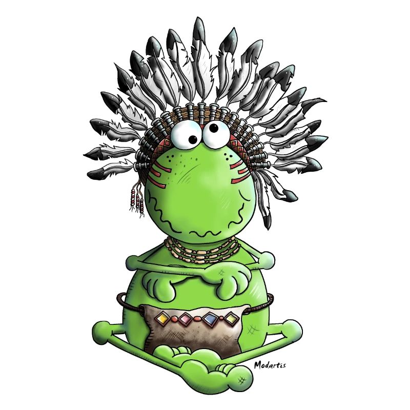Indian Chieftain - Native - Frog