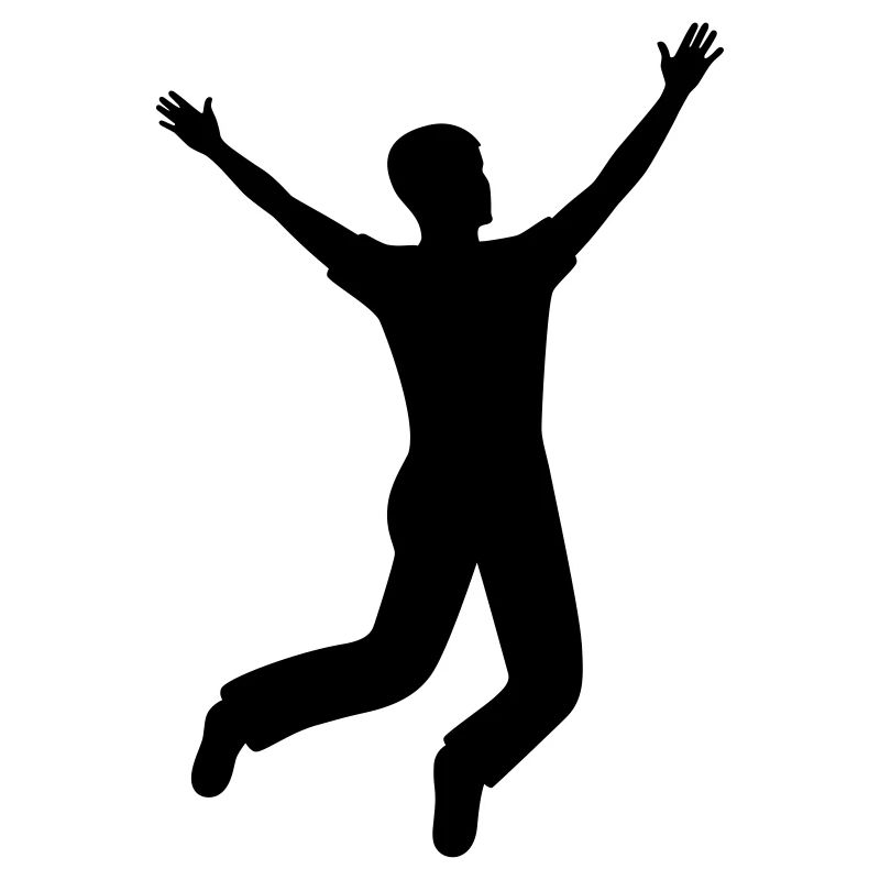 Freudensprung machen